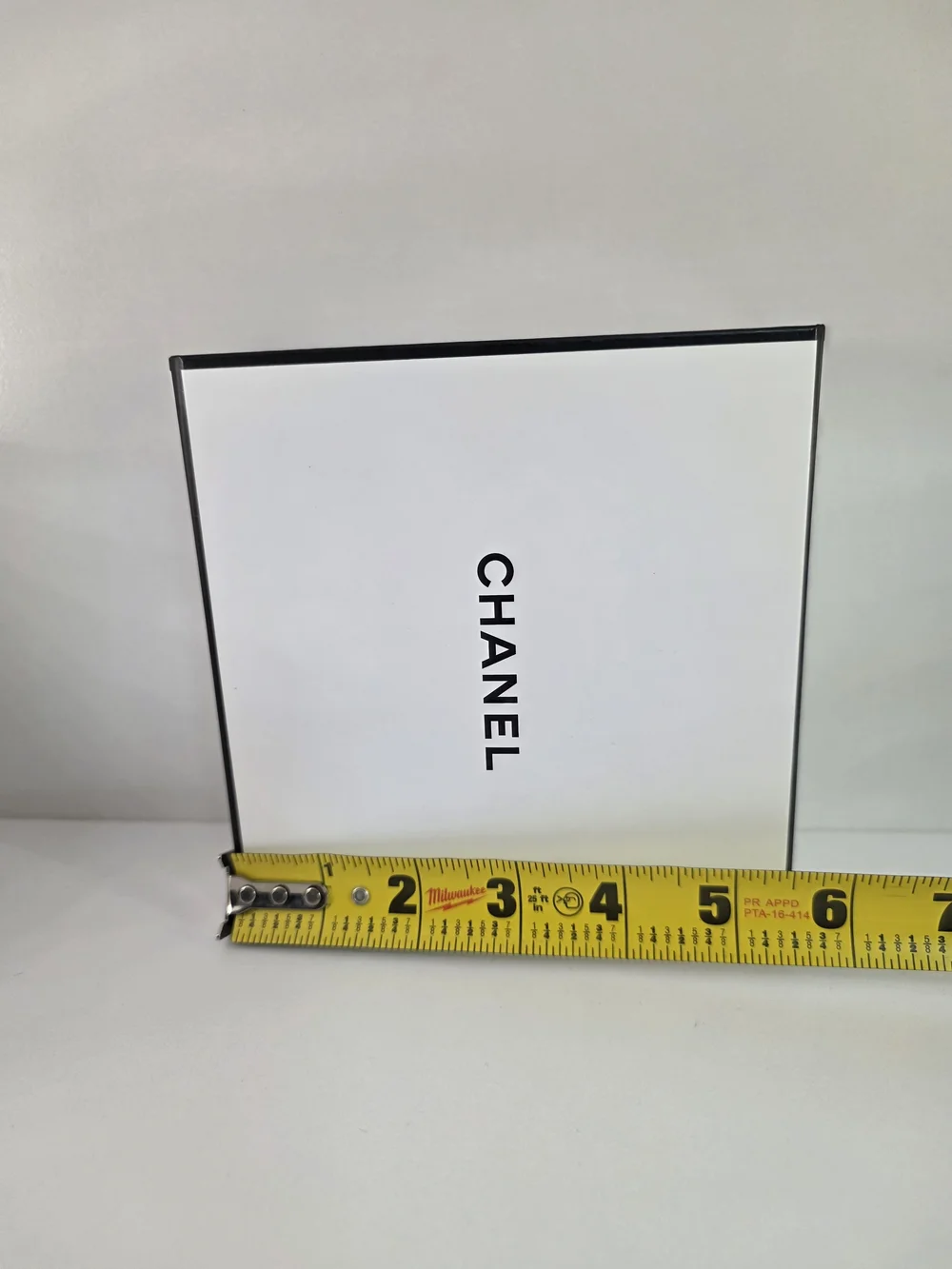Authentic Chanel White Gift boxes W/ packaging Tissues- 5 Piece Set
